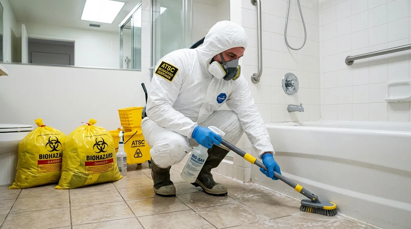 Decontamination equipment deployed for Blood Cleanup in Gulfport